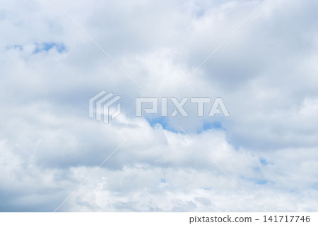 A sky filled with spring clouds 02 A sky filled with spring clouds 02 141717746