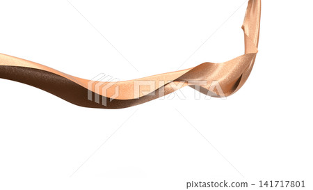 Glossy curved lines and copy space, white background, perfect for PowerPoint presentation cover pages. Glossy curved lines and copy space, white background, perfect for PowerPoint presentation cover pages. 141717801