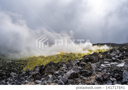 Sulfur emissions from Sierra Negra volcano, Isabela Island, Galapagos 141717841