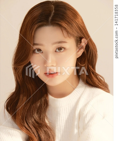 Beautiful Young Asian Woman with Natural Glowing Skin, Smooth Black Hair and Healthy Fresh Beauty Portrait Beautiful Young Asian Woman with Natural Glowing Skin, Smooth Black Hair and Healthy Fresh Beauty Portrait 141718358