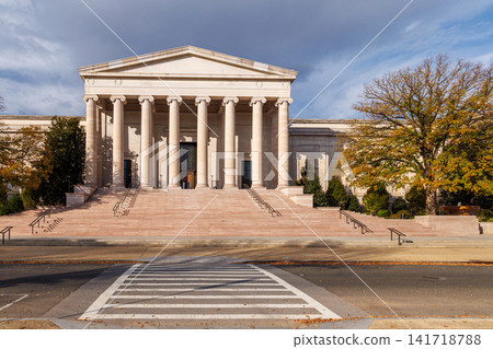 Museum building in Washington, D.C., on a sunny autumn day Museum building in Washington, D.C., on a sunny autumn day 141718788