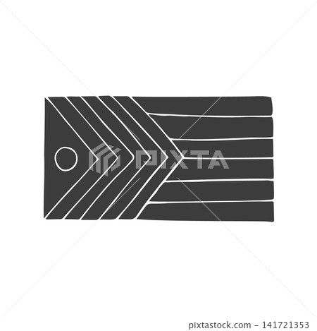Vector hand drawn sketch doodle LGBTQ flag Vector hand drawn sketch doodle LGBTQ flag 141721353