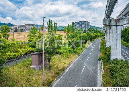 大阪府茨市豐川~西東西 大阪單軌電車齋東線 大阪府茨市豐川~西東西 大阪單軌電車齋東線 141721763