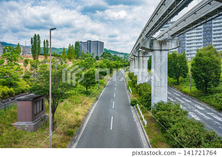 大阪府茨市豐川~西東西 大阪單軌電車齋東線 大阪府茨市豐川~西東西 大阪單軌電車齋東線 141721764
