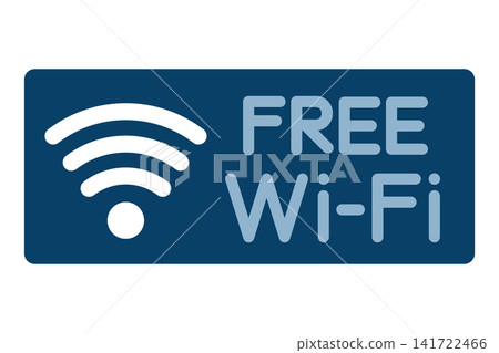 Icon indicating a free Wi-Fi hotspot. Icon indicating a free Wi-Fi hotspot. 141722466