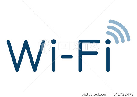 “Wi-Fi”字樣和Wi-Fi訊號圖示。 “Wi-Fi”字樣和Wi-Fi訊號圖示。 141722472