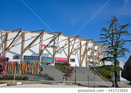 IG Arena, Aichi Prefecture, where the Nagoya Grand Sumo Tournament is currently being held. 141723893
