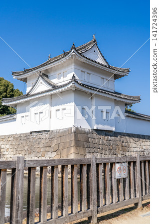 京都,二條城(原皇居二條城),東南角樓(多聞兵衛),重要文化財產:江戶時代明治維新遺址。 京都,二條城(原皇居二條城),東南角樓(多聞兵衛),重要文化財產:江戶時代明治維新遺址。 141724396