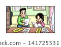 A couple is shocked after seeing the results of their health checkup. 141725531