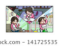 Women who suffer from coughs, sore throats, and headaches in their daily lives 141725535