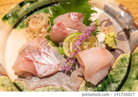 Assortment of delicious sashimi Assortment of delicious sashimi 141726027