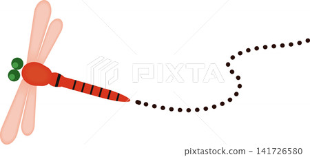 Red dragonfly Red dragonfly 141726580