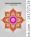 Vector element ethnic decorative ornament ethnic thai illustration 141727119