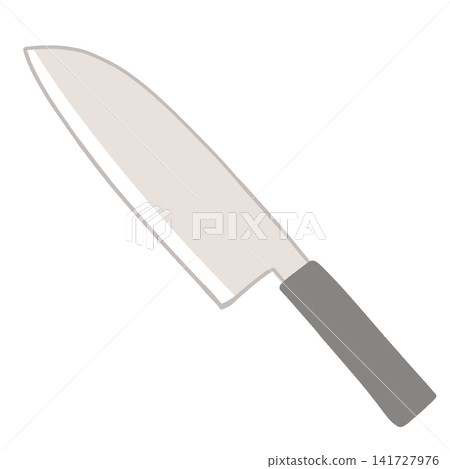 Illustration of kitchen knife Illustration of kitchen knife 141727976