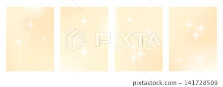 Gold glitter poster set with simple clean gradient and gradation shine. Four vertical background templates in champagne with sparkle. Plain gold vector cards set isolated for promo and event flyer Gold glitter poster set with simple clean gradient and gradation shine. Four vertical background templates in champagne with sparkle. Plain gold vector cards set isolated for promo and event flyer 141728509