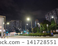 新加坡,麥士威地鐵站前的夜景街景 新加坡,麥士威地鐵站前的夜景街景 141728551