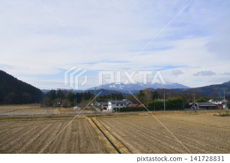 JR東日本東北本線白石站至東白石站沿途風景（2023年冬季） 141728831
