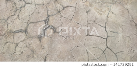 Heavily Cracked Concrete Wall Surface Texture Heavily Cracked Concrete Wall Surface Texture 141729291