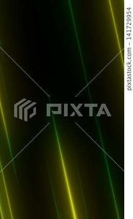 Yellow and green vertical neon light streaks on a dark abstract background, symbolizing speed, energy, and futuristic motion. Yellow and green vertical neon light streaks on a dark abstract background, symbolizing speed, energy, and futuristic motion. 141729954