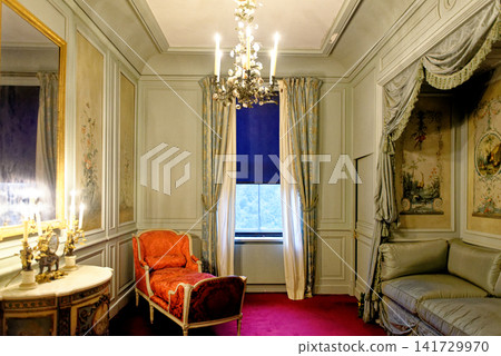 The Grey Drawing Room Alcove and French Daybed at Waddesdon Manor The Grey Drawing Room Alcove and French Daybed at Waddesdon Manor 141729970