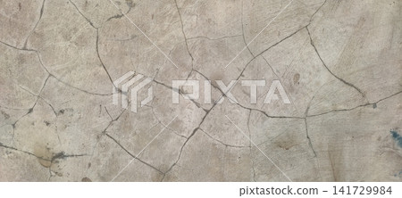 Heavily Cracked Concrete Wall Surface Texture Heavily Cracked Concrete Wall Surface Texture 141729984
