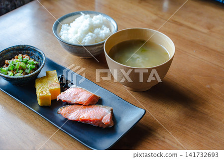 Japanese breakfast set meal Japanese breakfast set meal 141732693