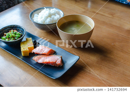 Japanese breakfast set meal Japanese breakfast set meal 141732694
