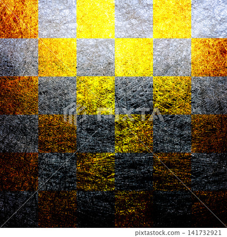 Celebratory gold checkered pattern Celebratory gold checkered pattern 141732921