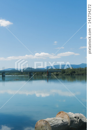 Landscape of Lake Chana in France Landscape of Lake Chana in France 141734272