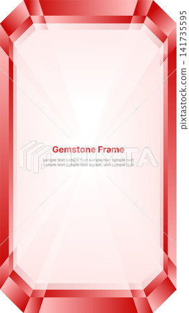 Ruby-style crystal frame, vertical 16:9 aspect ratio Ruby-style crystal frame, vertical 16:9 aspect ratio 141735595