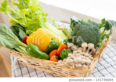 籃子裡的新鮮蔬菜 籃子裡的新鮮蔬菜 141736004