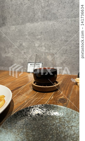 Retro coffee shop table Retro coffee shop table 141736634