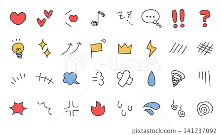 Emotions, handling, heart, musical note, sparkle, sweat, pop Emotions, handling, heart, musical note, sparkle, sweat, pop 141737092