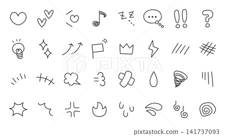 Emotions, handling, heart, musical note, sparkle, sweat, pop Emotions, handling, heart, musical note, sparkle, sweat, pop 141737093