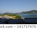 a town with ocean view 141737470