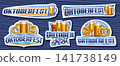 Vector Oktoberfest Set 141738149