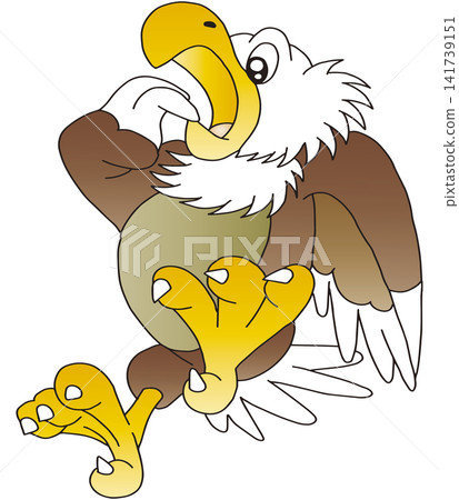 Hand-drawn animal illustration ☆ Bald Eagle Hand-drawn animal illustration ☆ Bald Eagle 141739151
