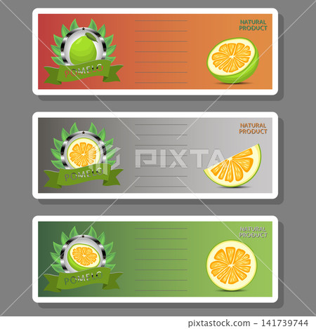 Sweet juicy tasty natural eco product pomelo 141739744