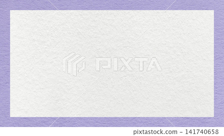Textured white paper background with light lavender border. Backdrop with violet frame and copy space for banner, presentation Textured white paper background with light lavender border. Backdrop with violet frame and copy space for banner, presentation 141740658