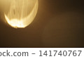 real lens flare from back sunlight over dark background for overlay 141740767