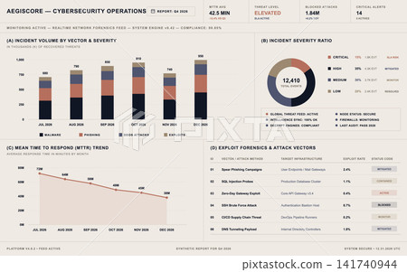 Cybersecurity Threat Intelligence Dashboard with Network Forensics and Incident Data Cybersecurity Threat Intelligence Dashboard with Network Forensics and Incident Data 141740944