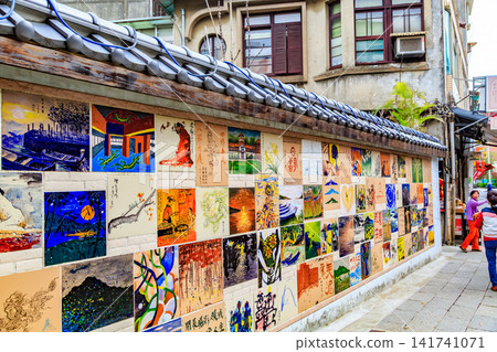 2015年台灣街景:新北市淡水舊街 2015年台灣街景:新北市淡水舊街 141741071