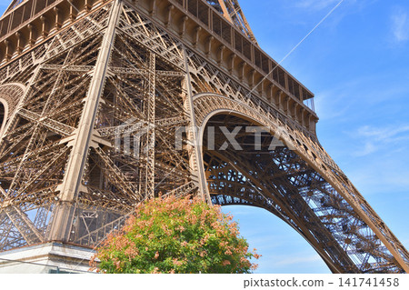The Eiffel Tower as seen from the Champ de Mars on a clear day in Paris, France (August 2, 2026) The Eiffel Tower as seen from the Champ de Mars on a clear day in Paris, France (August 2, 2026) 141741458