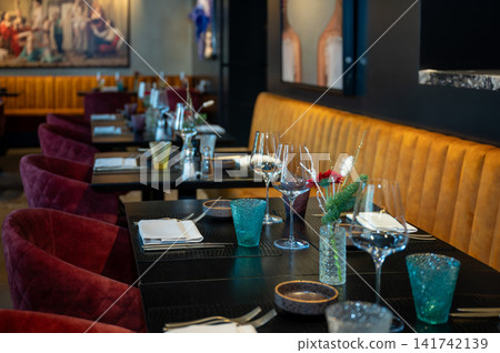 Cozy Modern Dining Interior Cozy Modern Dining Interior 141742139
