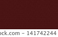 Stunning burgundy design with a Chinese wave pattern 141742244