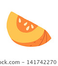Pumpkin slice  141742270