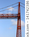 Iron Bridge over the estuary of Bilbao, Spain 141742386