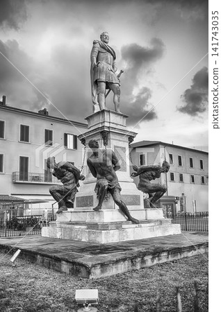 Monument to the Four Moors in Livorno, Italy Monument to the Four Moors in Livorno, Italy 141743035