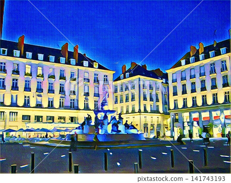 Place Royal at night Place Royal at night 141743193