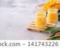 mango pomelo sago dessert マンゴー ようじかんろ 141743226